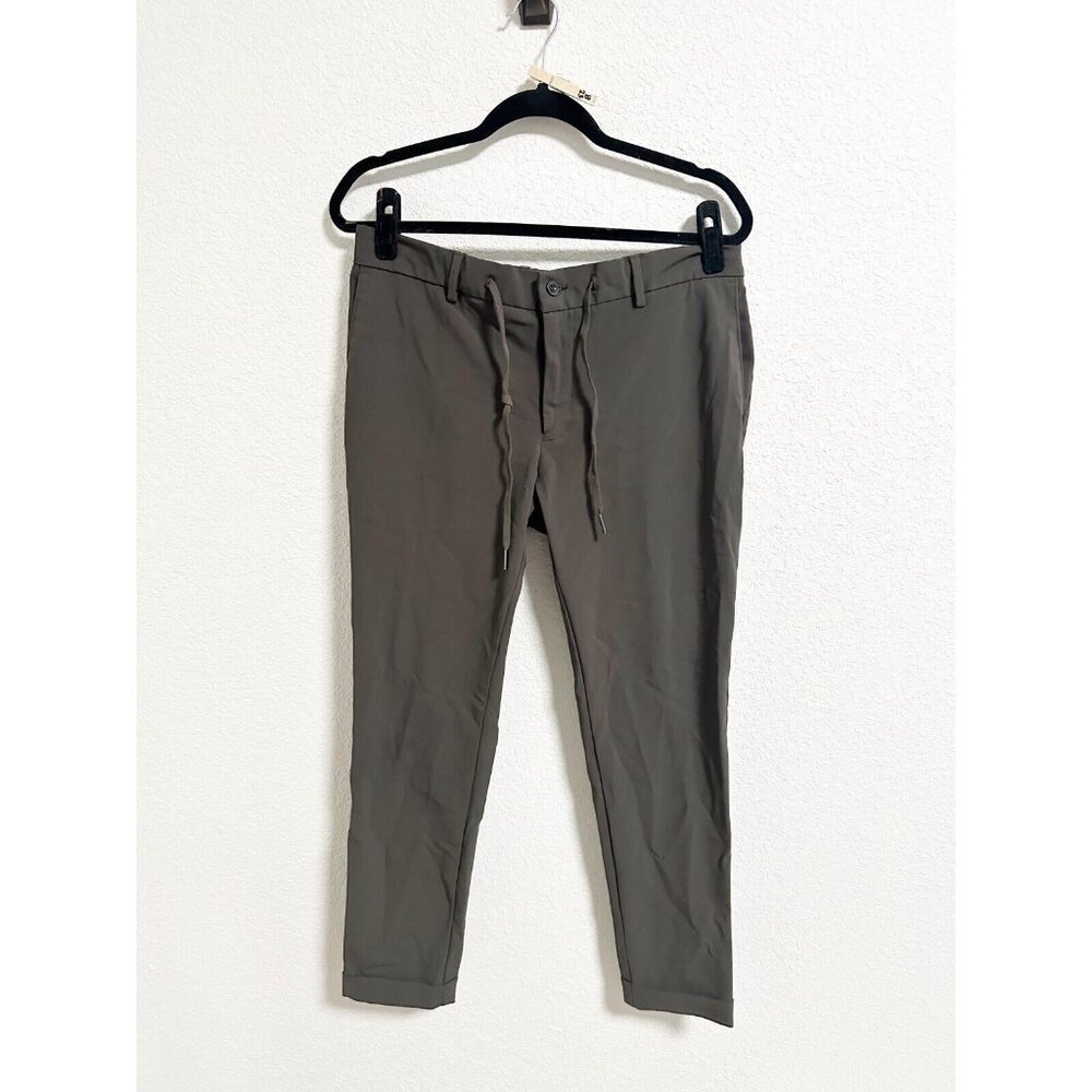 Germano Dynamic‎ Mens Tapered Trouser Pants Drawstring Made In Italy Size 50 / L